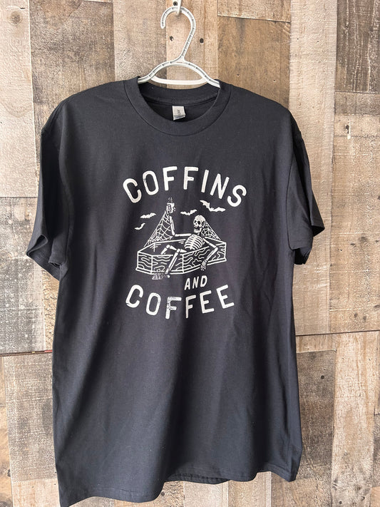 Coffins and Coffee T-shirt