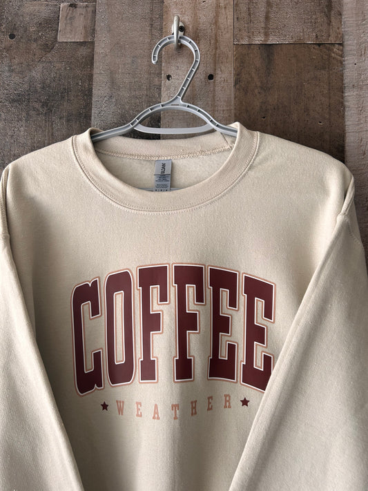 Coffee weather Crewneck